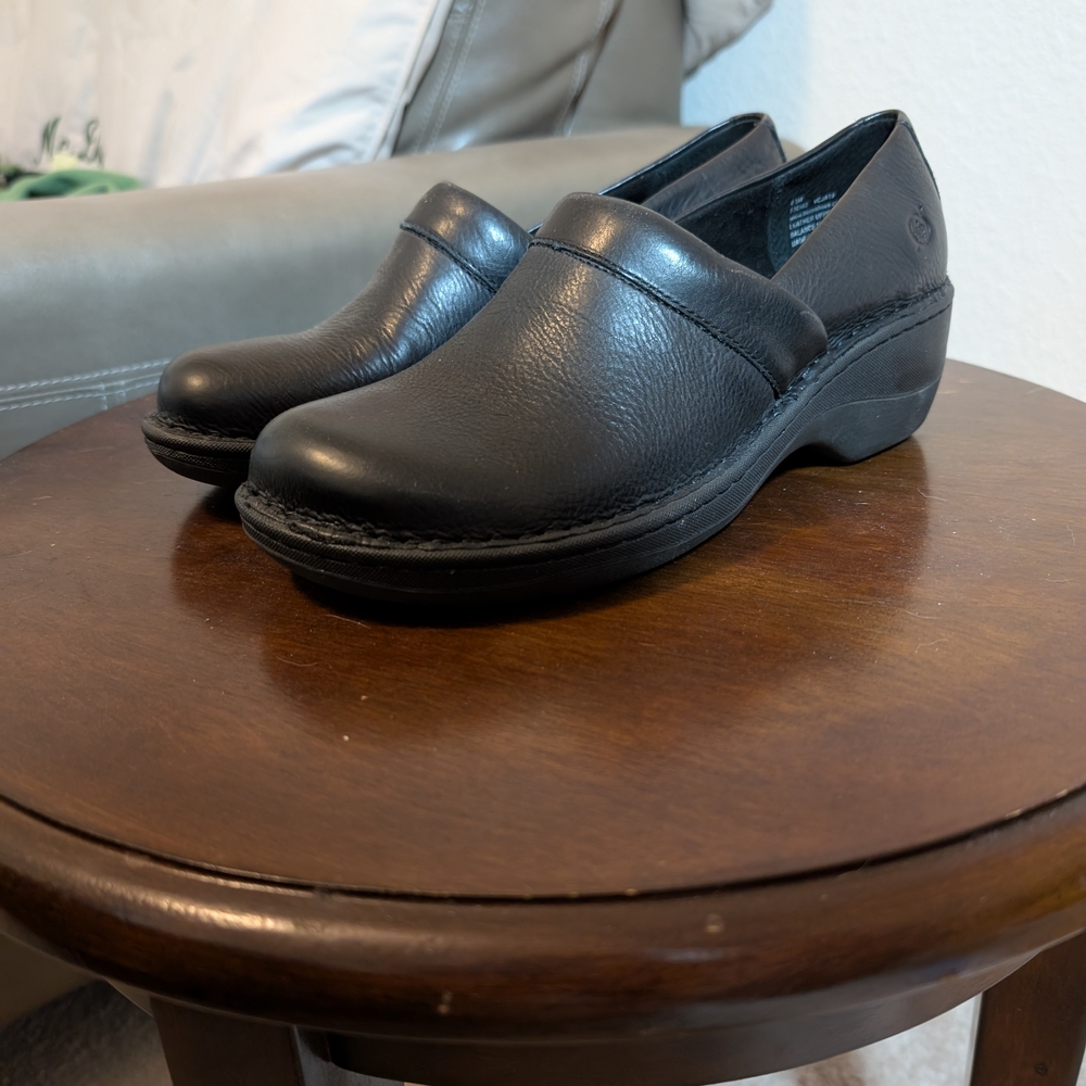 Born Women's Black Leather Toby Duo 8.5M